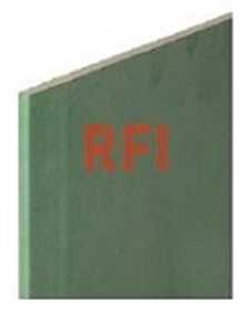 Ανθυγροπυράντοχη γυψοσανίδα DFH2 RIGIPS AK(RFI13)12,5mm, 2,50m,3m²/τμχ
